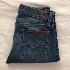 7 For All Mankind Straight Jeans